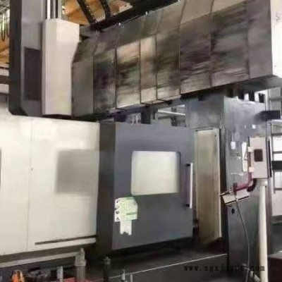 售/紐威產(chǎn)數(shù)控龍門鏜銑床，工作臺(tái)2.5米x 6米、龍門過3.2米帶刀庫機(jī)械手，西門子系統(tǒng)全閉環(huán)。