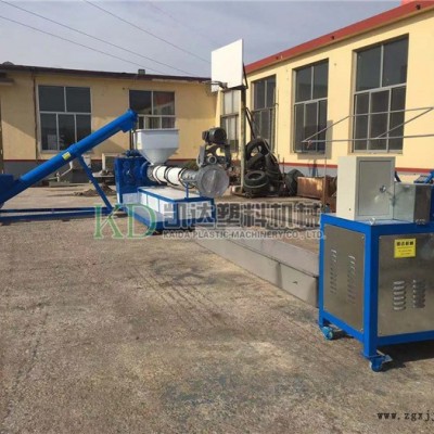 農(nóng)膜回收造粒機-寧波農(nóng)膜造粒機-萊州凱達(dá)塑機破碎機