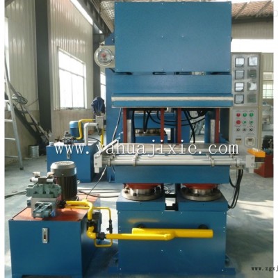 100T鄂式帶手動(dòng)推拉模裝置硫化機(jī)