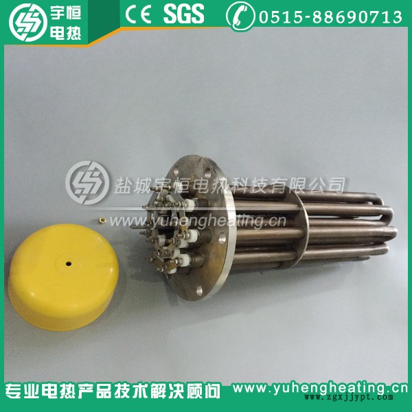 【宇恒工廠】專業(yè)設(shè)計生產(chǎn)大功率法蘭加熱管 模溫機法蘭加熱管示例圖2