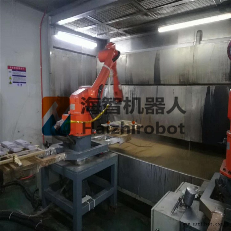 噴涂機器人生產(chǎn)廠家 自動噴漆機械手 東莞海智涂裝機器人HP1510示例圖4