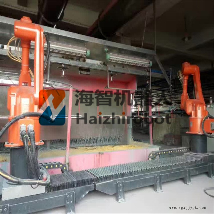 噴涂機器人生產(chǎn)廠家 自動噴漆機械手 東莞海智涂裝機器人HP1510示例圖5