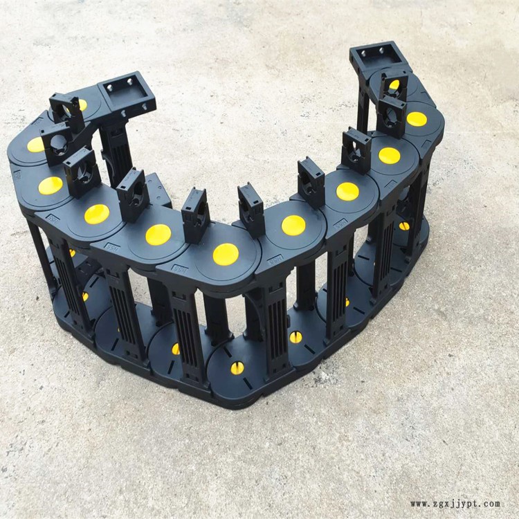 蘇州機(jī)械工程橋式塑料拖鏈 封閉尼龍拖鏈銷(xiāo)售廠家示例圖1